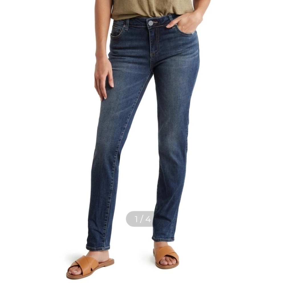 Kut from the Kloth Women's Dark Blue Boyfriend Jeans